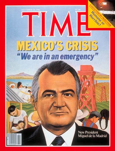 TIME COVER, 1982